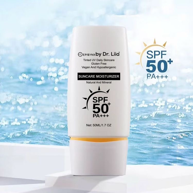 SPF 50 Mineral Moisturizer – Hydrating, Vegan &amp; Sensitive-Skin Friendly by EpiLynx