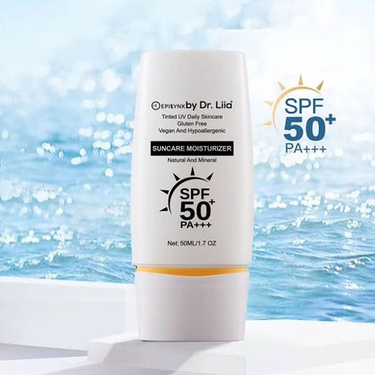 SPF 50 Mineral Moisturizer – Hydrating, Vegan &amp; Sensitive-Skin Friendly by EpiLynx
