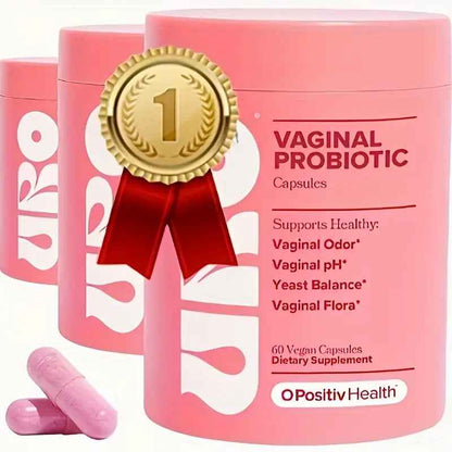 URO Vaginal Probiotics for Women pH Balance with Prebiotics &amp; Lactobacillus Probiotic Blend - Women&