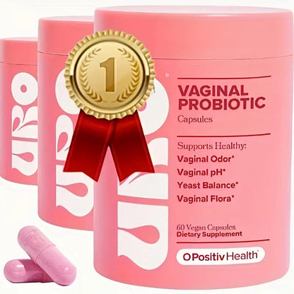 URO Vaginal Probiotics for Women pH Balance with Prebiotics &amp; Lactobacillus Probiotic Blend - Women&