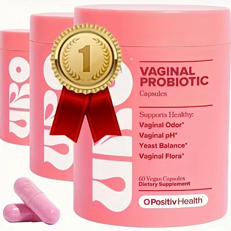 URO Vaginal Probiotics for Women pH Balance with Prebiotics &amp; Lactobacillus Probiotic Blend - Women&