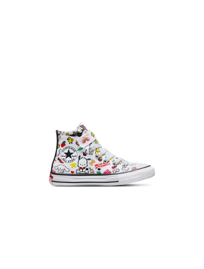 Converse x Hello Kitty (PS) Chuck Taylor All Star HI - White by Denim Exchange
