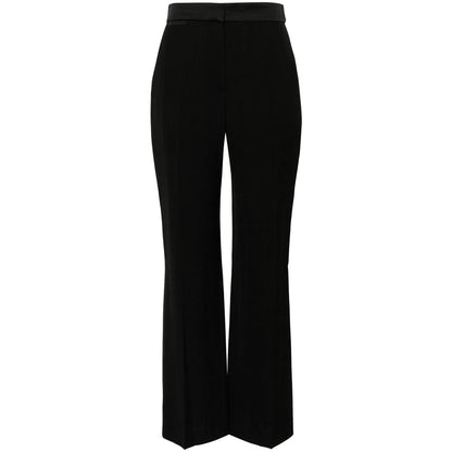 Casablanca Black Trousers - Straight Trousers Women by Luosophy
