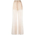 Prada Neutrals Trousers - Flared Trousers Women by Luosophy