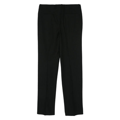 Saint Laurent Black Trousers - Regular &amp; Straight-Leg Trousers Men by Luosophy