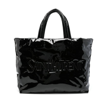 Saint Laurent Black Tote Bags Men by Luosophy