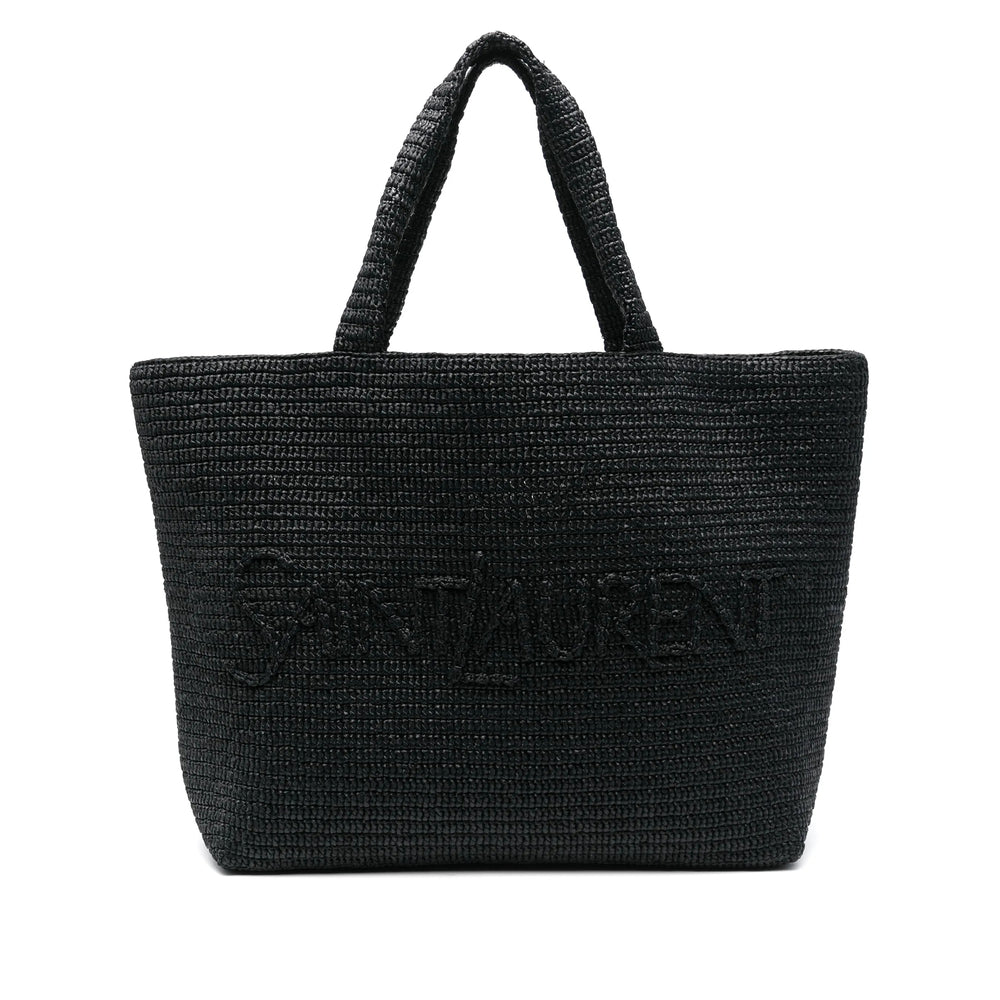 Saint Laurent Black Tote Bags Men by Luosophy