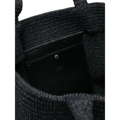 Saint Laurent Black Tote Bags Men by Luosophy