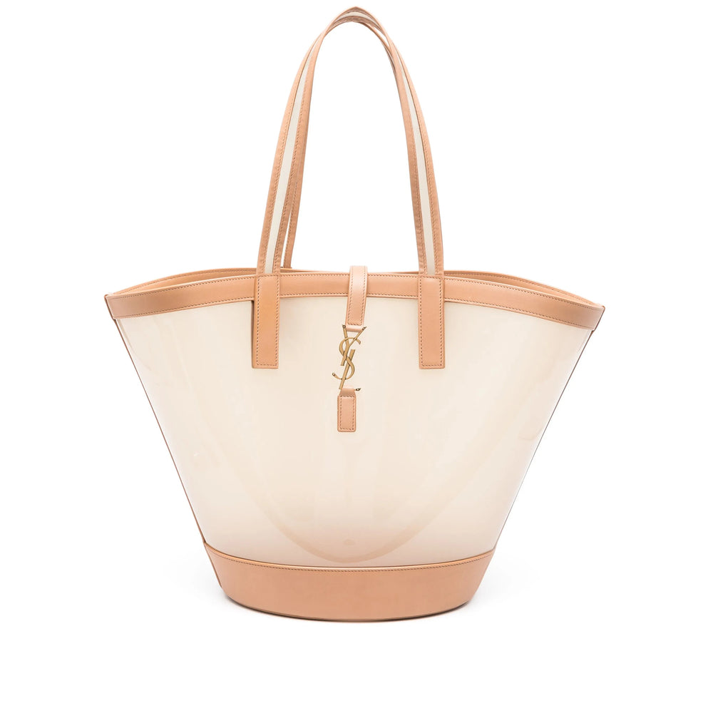 Saint Laurent Neutrals Tote Bags Women by Luosophy