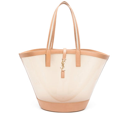 Saint Laurent Neutrals Tote Bags Women by Luosophy