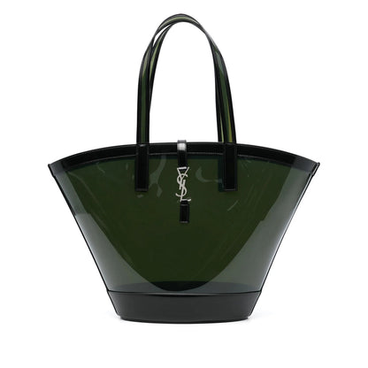 Saint Laurent Green Tote Bags Women by Luosophy