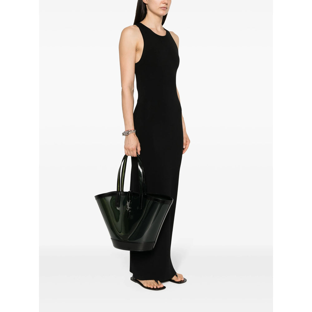 Saint Laurent Green Tote Bags Women by Luosophy