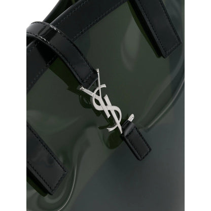 Saint Laurent Green Tote Bags Women by Luosophy