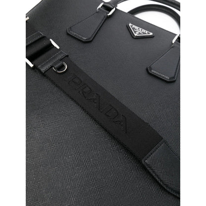 Prada Black Tote Bags Men by Luosophy