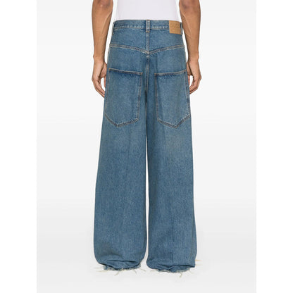 Gucci Blue Denim - Wide-Leg Jeans Men by Luosophy