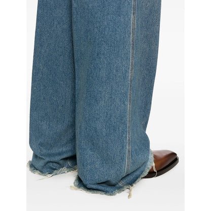Gucci Blue Denim - Wide-Leg Jeans Men by Luosophy