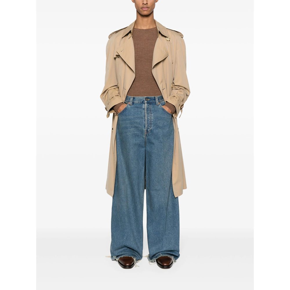 Gucci Blue Denim - Wide-Leg Jeans Men by Luosophy