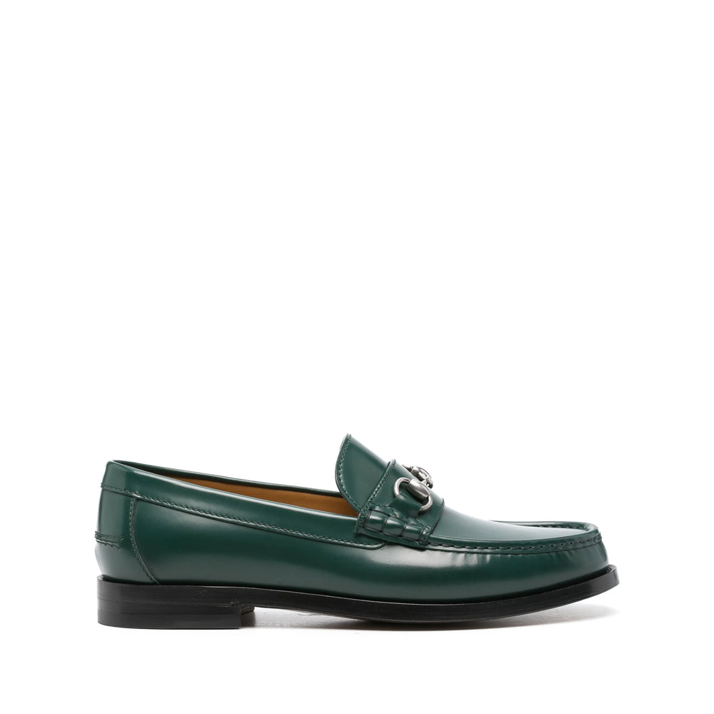 Gucci Green Loafers Men by Luosophy