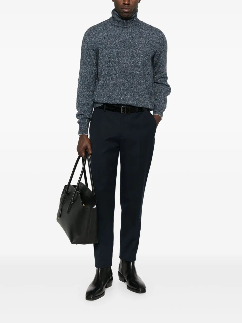 Brunello Cucinelli Men Turtle-Neck Sweater by Luosophy