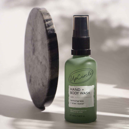 Natural Hand + Body Wash with Lemongrass - Travel Size