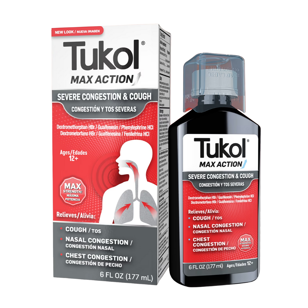 Tukol Max Congestion &amp; Cough Relief Syrup (6oz) by Farmacias Savia