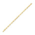 14k Yellow Gold French Cable Link Chain (4.80 mm) by Bids.com