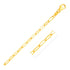 14K Yellow Gold Paperclip Chain (4.0mm) by Bids.com