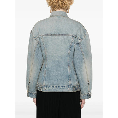 Balenciaga Blue Jackets - Denim Jackets Women by Luosophy