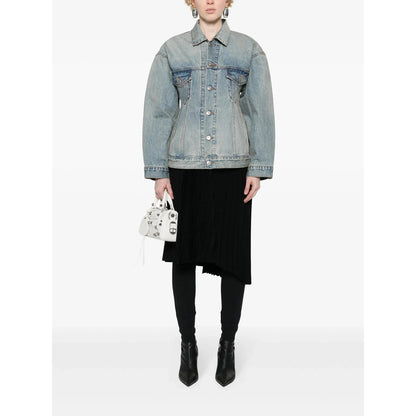 Balenciaga Blue Jackets - Denim Jackets Women by Luosophy