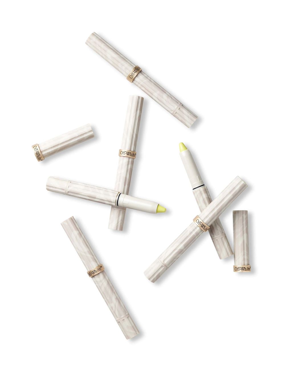 Off White Unisex Pencil Imprint Lucid