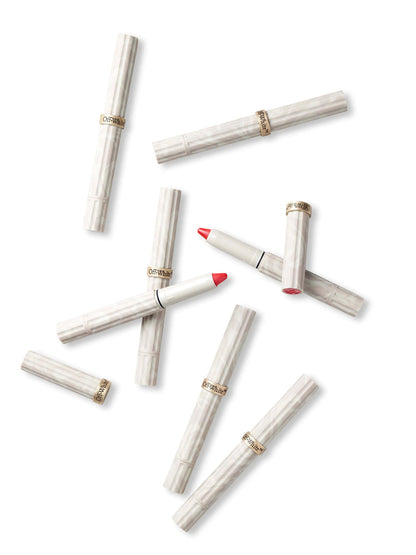 Off White Unisex Imprint Signal Pencil by Luosophy