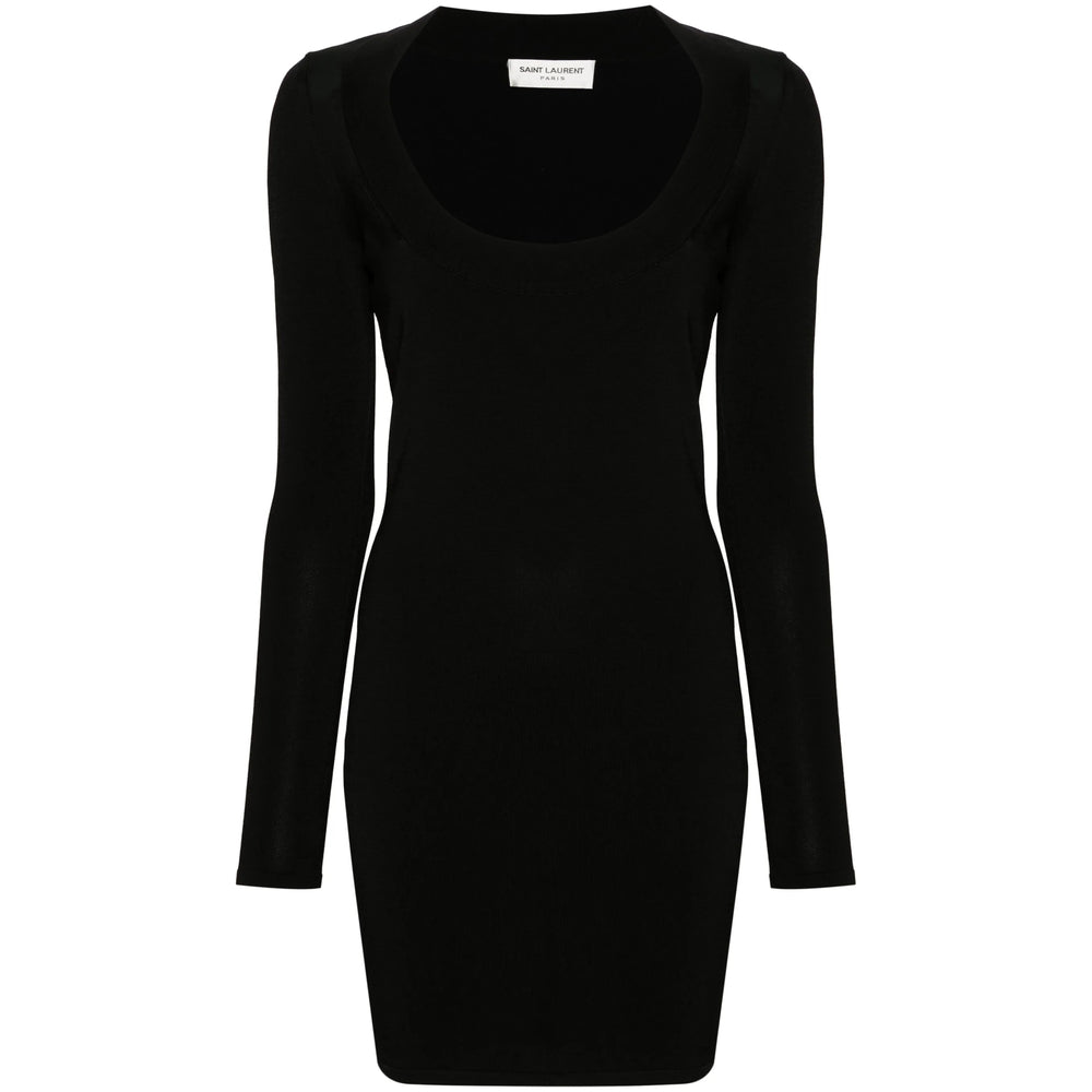 Saint Laurent Black Dresses - Evening Dresses Women by Luosophy