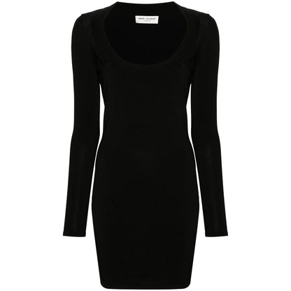 Saint Laurent Black Dresses - Evening Dresses Women by Luosophy