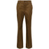 Saint Laurent Brown Trousers - Straight Trousers Women by Luosophy