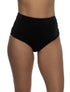 1pc High Waist Cheeky Velvet Shorts