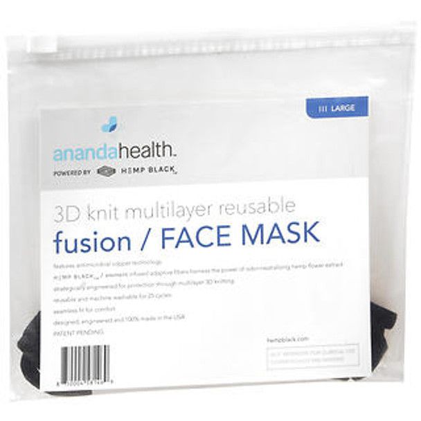 Ananda Hemp, Inc. 3D Knit Multilayer Reusable Face Mask 