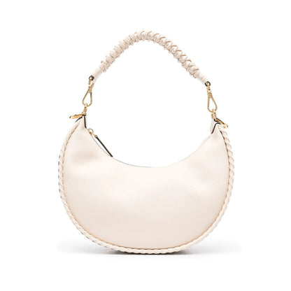 Fendi Neutrals Shoulder Bags Women by Luosophy