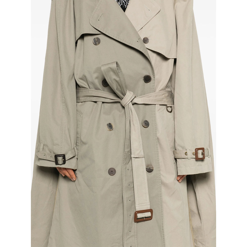 Balenciaga Neutrals Coats - Trench &amp; Raincoats Women by Luosophy