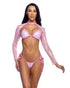 Holographic Fishnet Shrug