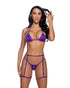 Bedazzled Rhinestone Garter Belt