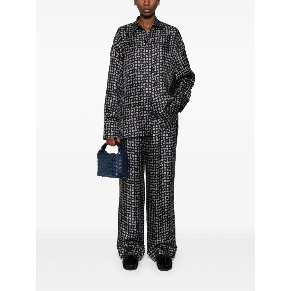 Prada Blue Trousers - Tailored Trousers Women by Luosophy