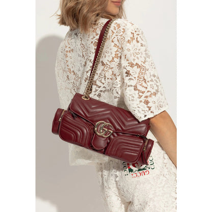 Gucci Red Shoulder Bags Women by Luosophy