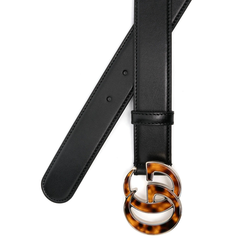 Gucci Black Belts Women by Luosophy