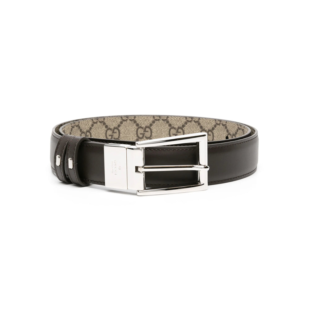 Gucci Brown Belts Men by Luosophy
