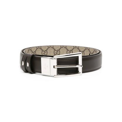 Gucci Brown Belts Men by Luosophy