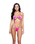 Holo Dot Velvet Ring 1PC Cutout Bodysuit by Rave Fix