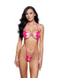 Foil Ring 1PC Cutout Bodysuit by Rave Fix