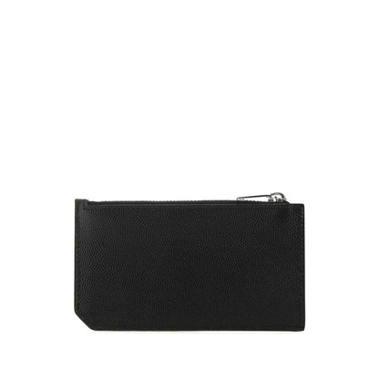 Saint Laurent Black Wallets &amp; Cardholders Men by Luosophy