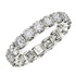 Round Cut Lab Grown Diamond Eternity Ring in 14k White Gold (2 cttw FG/VS2) by Bids.com