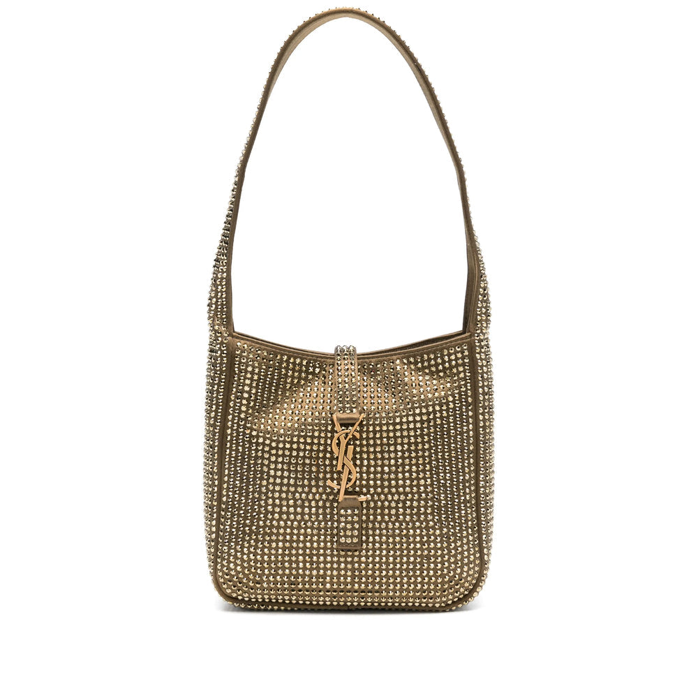 Saint Laurent Green Shoulder Bags Women by Luosophy